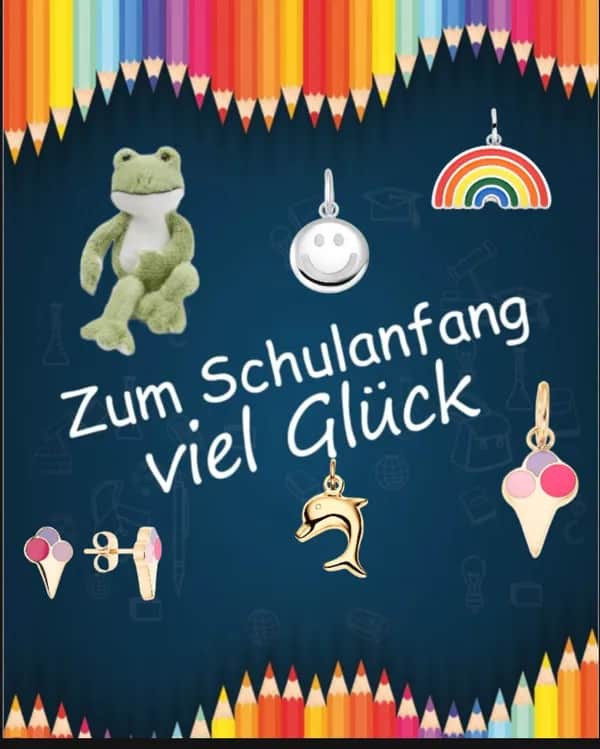  Geschenkideen zum Schulstart- Glücksbringer