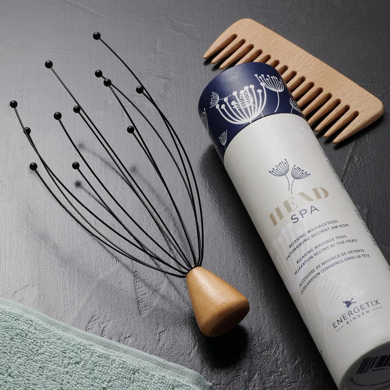 Energetix  HeadSpa - Massage-Accessoire mit Magneten für Kopf und Gelenke