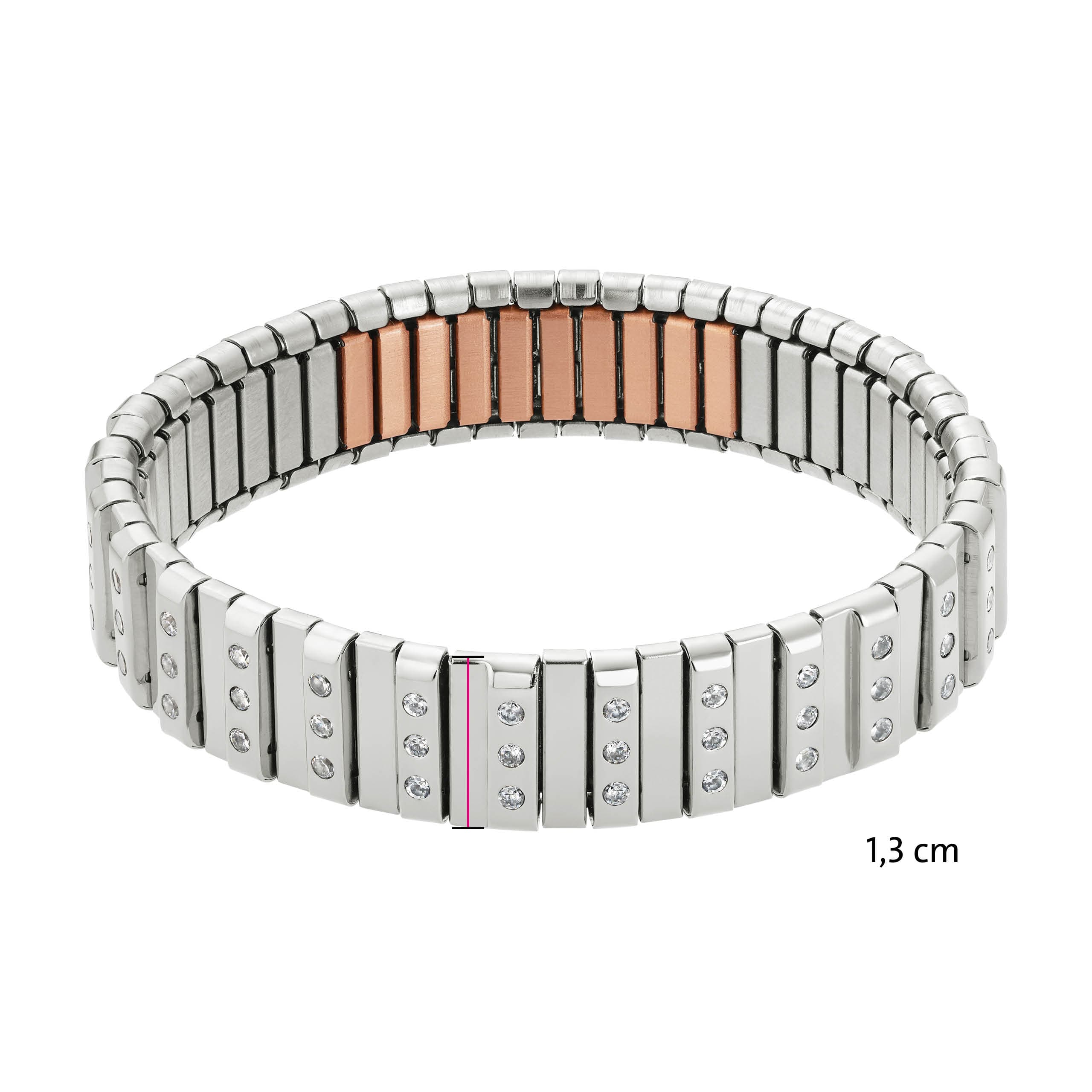 Elegantes Kristall-Armband für Damen – Flexibles Design